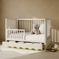 thumbnail image 5 of Art of Nursery by Storkcraft Casablanca 5-in-1 Convertible Baby Crib with Drawer, Frosted Oat, 5 of 21