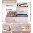 thumbnail image 2 of Sorbus Tall Closet Organizer for Playroom Closet Drawer Organizers, Pink, 2 of 8