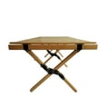thumbnail image 5 of Multi-Function Wooden Foldable Portable Patio Dining Table, Natural Indoor & Outdoor Use, 5 of 8