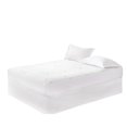 thumbnail image 4 of Hong and Arts Inc. Marina Decoration Soft Waterproof All Season Deep Pocket Rayon from Bamboo Fitted Mattress Protector White - Twin/Single, 4 of 4