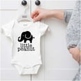 thumbnail image 5 of Little Peanut Cute Lil Elephant Lover Romper Boys or Girls Infant Baby Brisco Brands 18M, 5 of 6