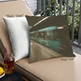 thumbnail image 1 of Ahgly Company Coussin Décoratif d'Extérieur Transport Train, 18 Po X 18 Po, 1 of 6
