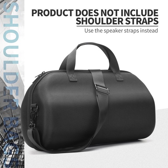 Bolsa de almacenamiento Bolsa de almacenamiento de transporte impermeable, bolsas de viaje a prueba de golpes, correa ajustable, funda protectora para Anker Soundcore Motion Boom Plus JShteea Nuevo