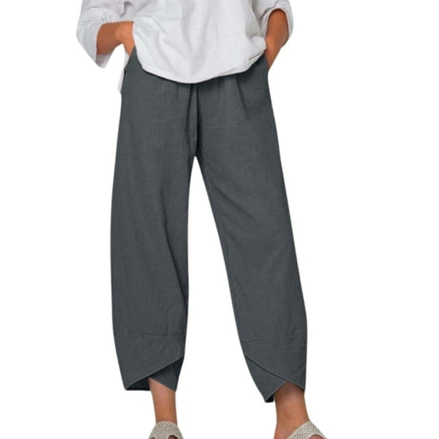 Pantalones capris Medlor Boho 2025 con estampado de verano para mujer