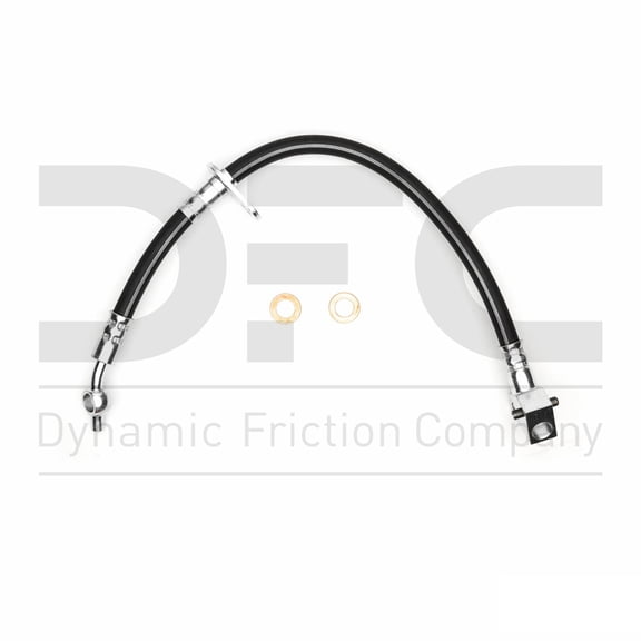 Rear Left Dynamic Friction Company Brake Line Hose 350-58033 For 1986-1988 Acura Legend