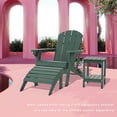 thumbnail image 5 of Pipopa Outdoor Folding HDPE Adirondack Chair with Cup Holder,All-Weather Patio Chair for Garden,Backyard,Pool,Forest, 5 of 8