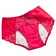 thumbnail image 1 of Gibobby Pantaletas Invisibles para mujer Bragas de encaje para mujer, a de fugas menstruales, cintura media, algodón, higiene, pantalones, calzoncillos(C,XL), 1 of 4