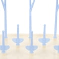 thumbnail image 2 of Yangbaojing Safe Detachable Baby Bottle Drying Rack Baby Organizer Drainer Storage Rack Baby Bottle Dryer for Toddler Cups(White), 2 of 6