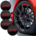 thumbnail image 2 of 4pcs 56mm 60mm Car Wheel Center Hub Cap Badge Logo Emblem Decal Wheel Sticker Suitable for Subaru Suitable for est Tribeca Xv Sti Impreza Wrx Wrc, 2 of 5