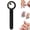 Black, variant on 2026 New Ring-Shaped Cat Eye Magnet for Nails, Hollow Circular Cateye Magnet for Nails,Mini Round Strong Nail Magnet French Tip Tool for Home Salon DIY Manicure