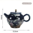 thumbnail image 2 of Home Tea Set Drinkware 200ml Travel Portable Filter Kettle Palace Luxury Ceramic Teapots Hand Painted Flowers And Birds Tea Pot, 2 of 8