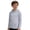 Grey, variant on AJGRHE Boys Summer Sun Hoodie Long Sleeve Outdoor Sports Casual Top Lightweight Breathable Jacket for Kids 8-9 Years Grey