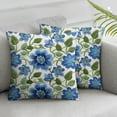 thumbnail image 3 of Acheng Set of 2 Decorative Throw Pillow Covers Couch Square Pillowcases Cushion for Bedroom Sofa Farmhouse Decor (Two Sides Print) 18x18in, 3 of 7