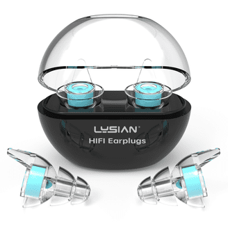 Zound High Fidelity Earplugs For Concerts - Reusable Noise Reduction Ear Plugs For Music Festivals