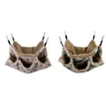 thumbnail image 2 of Destyer 1/2/3/5 Small Animal Bed For Good Night S To Install And Remove Pet Blanket curry feather 1 Pc, 2 of 6