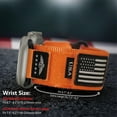 thumbnail image 6 of Rugged Nylon for Apple Watch Ultra 2 Band iWatch Bands Men,Soft Woven Adjustable Stars-Stripes Flag Wristbands Strap for Apple Watch Ultra Series 10/9/8/7/6/5/4/3/SE/Ultra2, 6 of 6