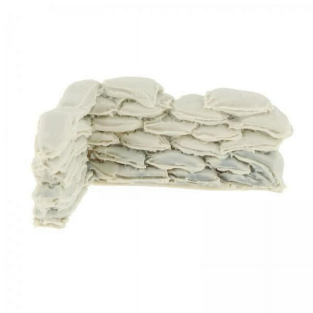 TISHITA 6x1:35 Scale Sandbag Wall Model for Sand Table Material Dioramas Scenery