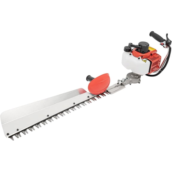 Miumaeov Hedge Trimmer 27.5" Saw Brush Cutter, 2-Stroke Gas Powered Hedge Trimming Tool, Single Blade Gardening Tools for Trimming Shrubs, Bushes, Lightweight