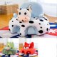 thumbnail image 3 of Baby Sofa Support Chair Soft Plush Blue, 3 of 5