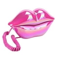 thumbnail image 2 of PPgejGEK Sexy Red Lips Telephone Retro Desk Phone with Clear Sound Quality Decorative Home Office Art Piece Standard Phone Line Connection Modern Functional Design, 2 of 9