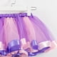 thumbnail image 3 of Gibobby Plisado Mini Falda De Las Ballet niño bebé disfraz falda + horquilla conjunto(Morado, 7 Años), 3 of 5