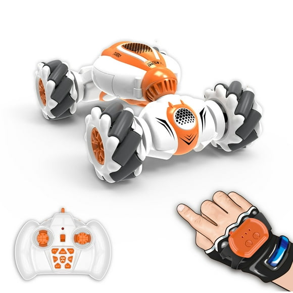 Dvkptbk Mini RC Stunt Car Remote Control Watch Gesture Sensor Electric Toy RC Drift Car