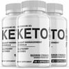 (3 Pack) Ketosium XS Keto - Supplement for Weight Loss - Energy & Focus Boosting Dietary Supplements for Weight Management & Metabolism - Advanced Fat Burn Raspberry Ketones Pills - 180 Capsules