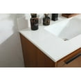 thumbnail image 6 of 30 inch single bathroom vanity in teak with backsplash, 6 of 10