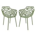 thumbnail image 1 of LeisureMod Modern Devon Silla de aluminio, juego de 2 LeisureMod DCA23G2, 1 of 2