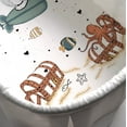 thumbnail image 4 of JumpOff Jo - Fitted Bassinet Sheet , Cotton, 16" x 32" for Oval, Rectangle, and Hourglass Mattresses - Octopus Treasure, 4 of 6