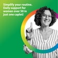 thumbnail image 5 of Women Multivitamin 50+ with Vitamin C, D, Zinc & Probiotics | 150 Caplets | by Rainbow Light, 5 of 7
