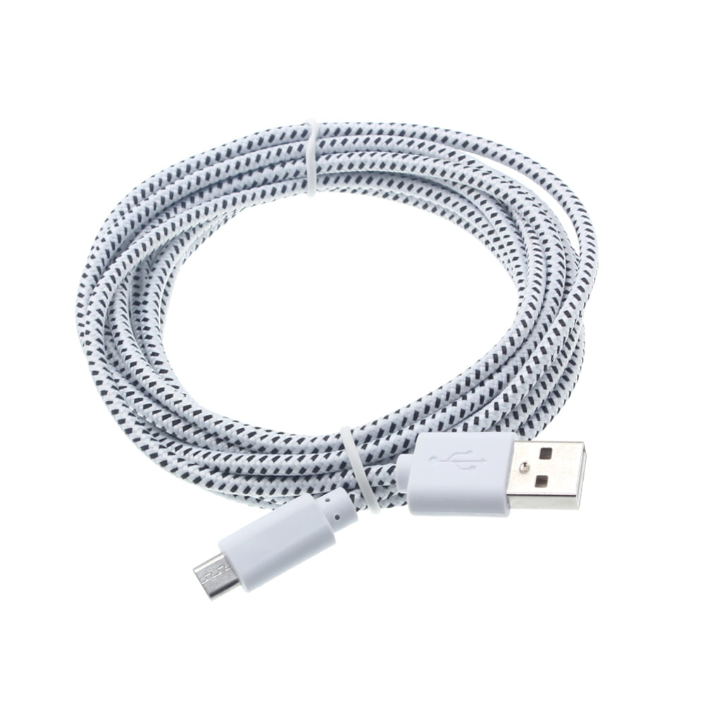 10ft USB Cable for Galaxy J7/J5/J3/J2/J1 - MicroUSB Charger Cord Power ...