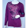 thumbnail image 1 of TAHARI COLLECTION Chemise en Coton à Manches Longues ANN Adorable Imprimé Floral $88, 1 of 1