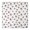 White Cow Head, variant on White Cow Cloud Pattern Square Fitted Tablecloth with Elastic Edge,Square Table Cover,Washable Elastic Table Cover for Home Kitchen Party Decor 36"x36"