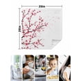 thumbnail image 4 of Cherry Blossom Cloth Napkins Set of 6 Reusable Dinner Napkins, Spring Pink Floral Branches Watercolor Cocktail Napkin Washable Table Napkins for Wedding/Holiday Party/Baby Shower 20"x20", 4 of 7