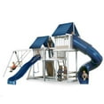 thumbnail image 2 of Kidwise Monkey #3 White and Sand Swing Set, 2 of 4