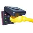thumbnail image 3 of Hughes Auto Power Inlet Port SV30API SafeView; 30 Ampere; 125 Volt; Black; Nickel Plated Contacts; ETL Certified; Twist Lock Design; Water Resistant Cover; With Halo Status Light, 3 of 9