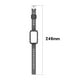 thumbnail image 5 of Correa de silicona suave impermeable 21 mm Salvador para Honor Band 6 hombres Mujeres negro, 5 of 9