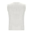 thumbnail image 3 of hoksml Men's Suede Tank Top Sports Pullover Round Neck Fitness Clothing Top Casual Loose Sleeveless T Shirts Athletic Running Shirts, 3 of 8