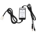 thumbnail image 1 of Toyota USB Charging MP3 Aux 3.5mm Audio Interface Adapter for iPhone5 6 6s 6plus, Model: Black 26, 1 of 5