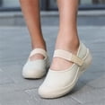 thumbnail image 2 of Sngxgn Women's Flats Comfort Ballet Flats Shoes Casual Slip On Shoes(Beige,42), 2 of 7