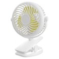 thumbnail image 1 of Ventilador con clip – Ventilador personal de rotación automática – Ventilador con pilas, ventilador de escritorio USB Control de velocidad continua, potente flujo de aire para huracanes, cam, 1 of 3