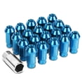 thumbnail image 1 of DNA Motoring LG-T777-15-LB 20-Piece M12 x 1.5 Extended Aluminum Alloy Wheel Lug Nuts+Adapter Key (Light Blue), 1 of 5