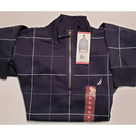 Nautica Men's Quarter Zip Sweater