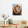 thumbnail image 2 of Nawypu Lion Wall Art Decor Animal Modern Artwork Canvas Painting Prints Pictures Home Decor for Living Room Dining Room Bedroom, 2 of 4
