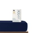 thumbnail image 1 of Mayfair Linen Sábana Bajera Ajustable 100% Algodón, Tamaño Doble, 500 Hilos, 16.0 In De Profundidad, Bolsillo Doble, Sábana Bajera Ajustable De Satén Suave Y Elástica Para Dormitorio Universitario, Ad, 1 of 1