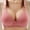Pink, variant on Joau Womens Push Up Bra Lightly Lined Polka Print T-Shirt Bra Lift Up Wireless Full-Coverage Underwire Bras with Everyday Comfort