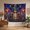 A, variant on XaaKee Tapestry Wall Hanging, Mystical Frog Toad Wizard Cosmic Amphibian, High-Quality Polyester Large Tapestry, 60x40Inch