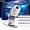 24 Projection Films, variant on 2026 New Upgraded 4K Smart Dynamic 5D Holographic Night Light Projector, 2-in-1 Galaxy & Ocean Star Ceiling Projector with 12 HD Films, 360° Flexible USB Powered Lamp for Bedroom Decor & Car GIft