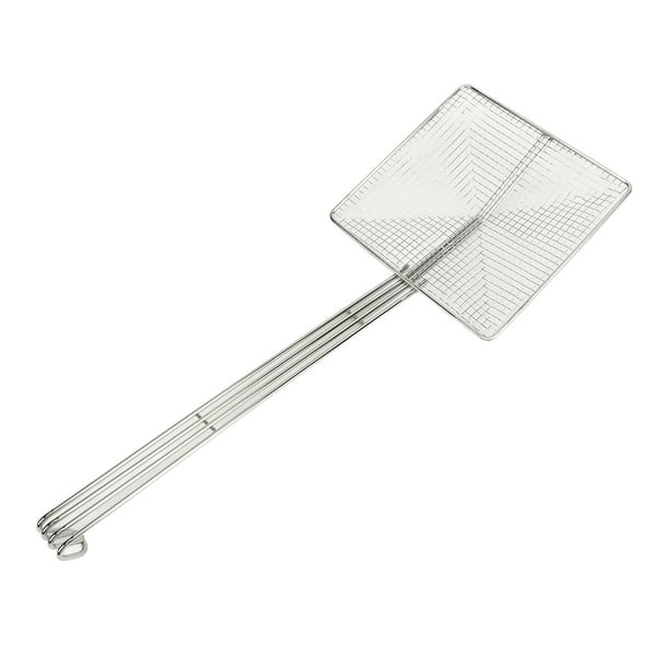 Cuchara Coladora De Pasta, Cucharón Espumador Cuadrado De Acero Inoxidable
